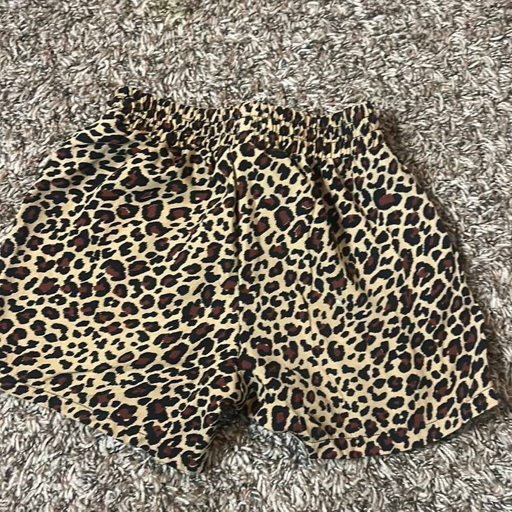 Leopard girls shorts - Picture 3 of 4